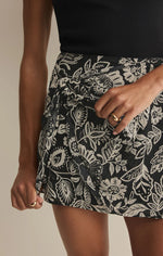 Load image into Gallery viewer, LORNA LUZ FLORAL MINI SKIRT
