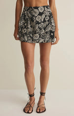 Load image into Gallery viewer, LORNA LUZ FLORAL MINI SKIRT
