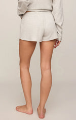 Load image into Gallery viewer, WAFFLE SHORT / FEATHER GREY
