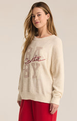 Load image into Gallery viewer, SANTA BABY COZY SWEATER
