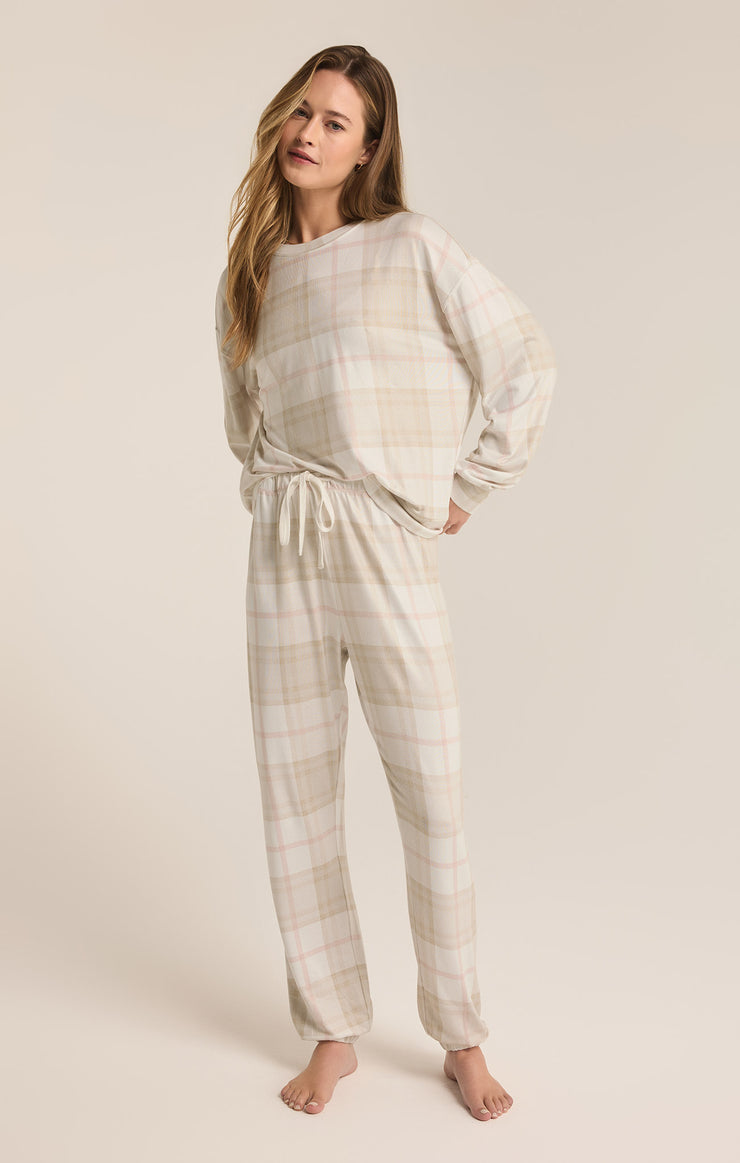 COZY PLAID SET