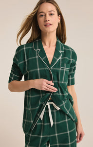 DREAMER PLAID FLANNEL SET