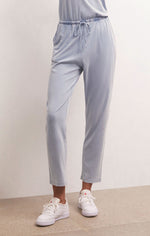 Load image into Gallery viewer, DRAIN KNIT DENIM JUMPSUIT / WASHED INDIGIO
