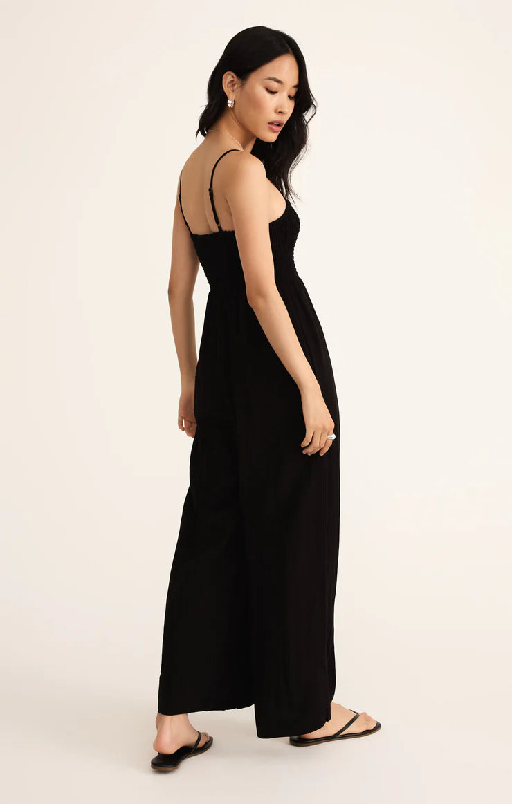 BEACHSIDE JUMPSUIT / BLACK
