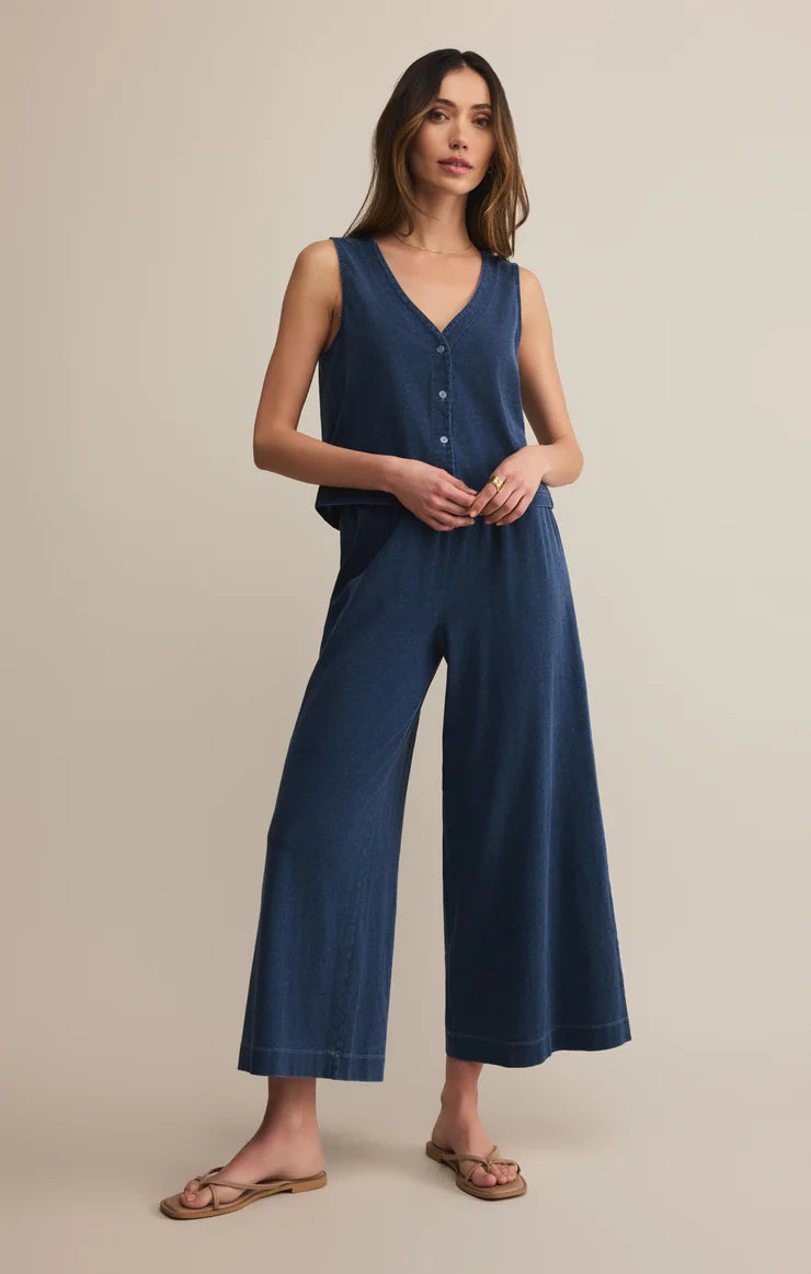 SCOUT JERSEY DENIM PANT / INDIGO