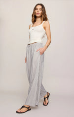 Load image into Gallery viewer, SCOUT KNIT STRIPED PANT / ECLIPSE
