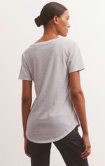 Load image into Gallery viewer, THE POCKET TEE / LIGHT GREY
