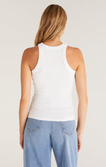 Load image into Gallery viewer, LILY RIB TANK / White
