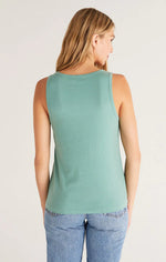 Load image into Gallery viewer, PIA SOFT V-NECK TANK / Cactus
