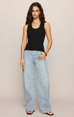 Load image into Gallery viewer, SIRENA RIB TANK /  BLACK

