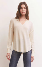Load image into Gallery viewer, DRIFTWOOD THERMAL LS TOP / SANDSTONE
