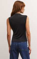 Load image into Gallery viewer, LIBRA SHINE JERSEY TOP / BLACK
