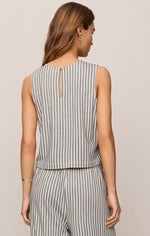 Load image into Gallery viewer, SLOANE KNITE STRIPED TANK / ECLIPSE
