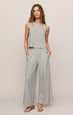 Load image into Gallery viewer, SLOANE KNITE STRIPED TANK / ECLIPSE

