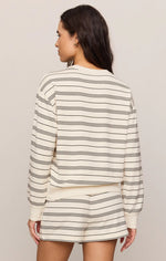 Load image into Gallery viewer, STAND OUT STRIPED SWEATSHIRT
