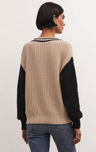 HUNTER VARSITY V-NECK SWEATER