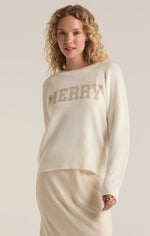 Load image into Gallery viewer, MERRY METALLIC SWEATER
