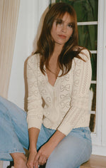 Load image into Gallery viewer, GEMA POINTELLE CARDIGAN
