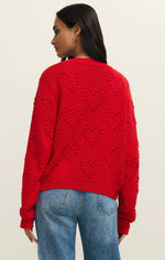 Load image into Gallery viewer, ALL YOURS CARDIGAN / KISS ME RED
