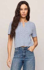 Load image into Gallery viewer, CERA SHORT SLEEVE CARDIGAN
