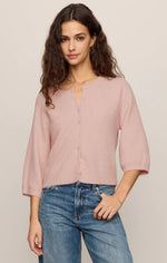 Load image into Gallery viewer, VALOR CARDIGAN /  SOFT BLUSH
