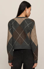 Load image into Gallery viewer, MEDINA ARGYLE CARDIGAN
