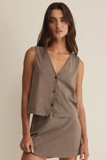 Load image into Gallery viewer, NOELLE JERSEY TOP / PERFECTLY TAUPE
