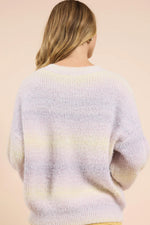 Load image into Gallery viewer, AFTERGLOW OMBRE SWEATER / LAVENDER
