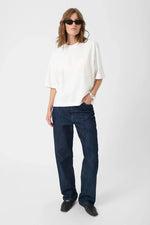 Load image into Gallery viewer, JINA BASIC TEE / BROKEN WHITE
