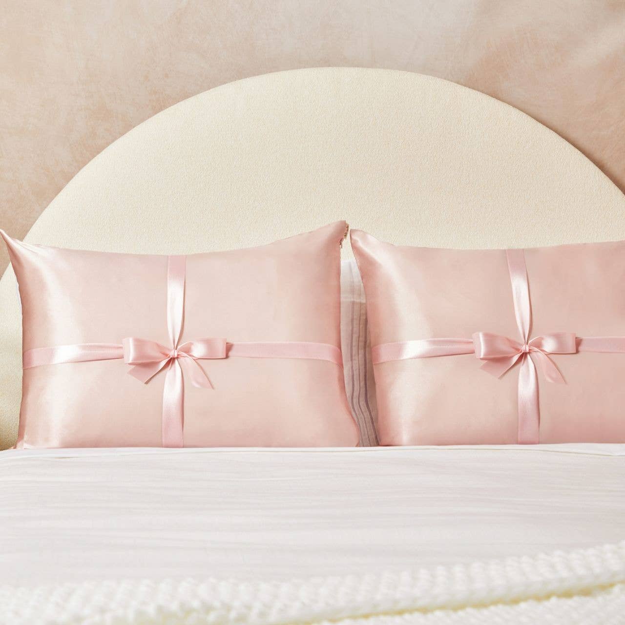 HOLIDAY STANDARD PILLOWCASE 2PC /  Blush