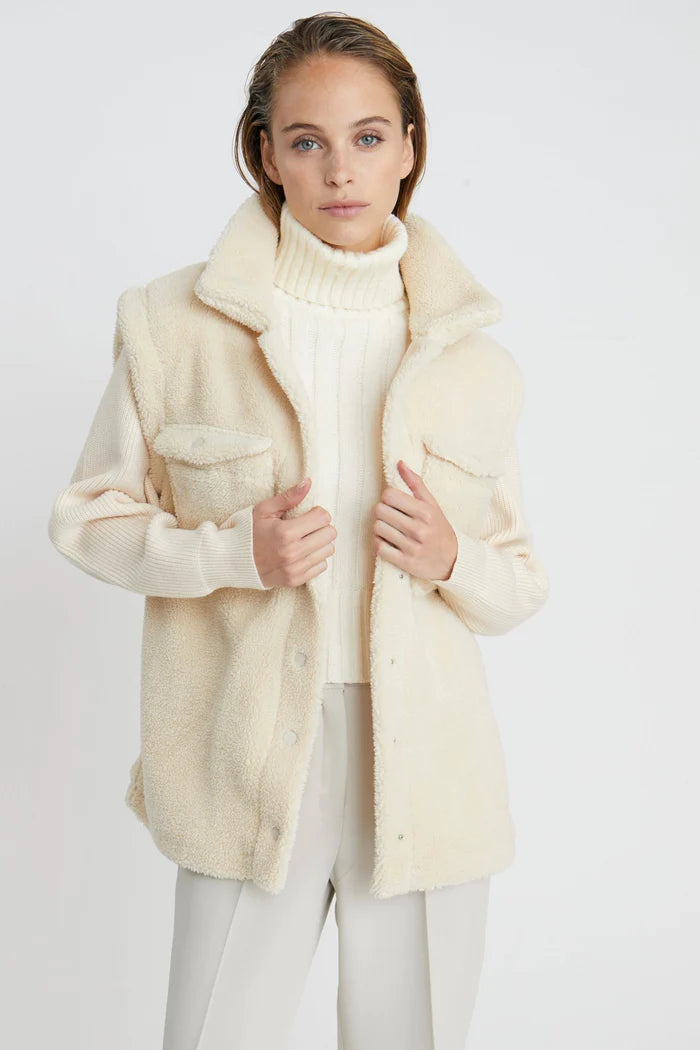 MOTORHEAD FAUX FUR AND KNIT SHAKET