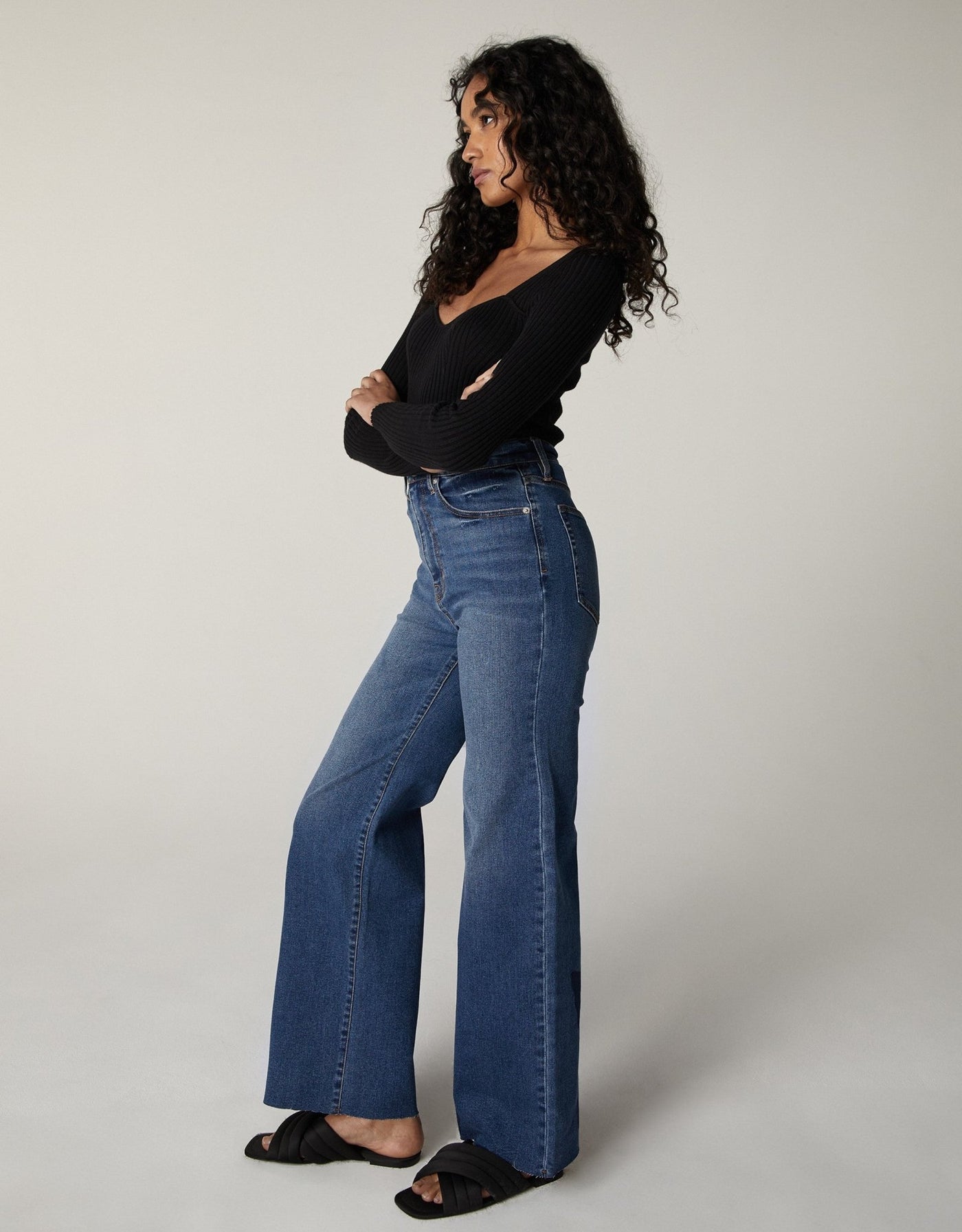 NOEMI LONG HIGH RISE WIDE LEG / PASADENA