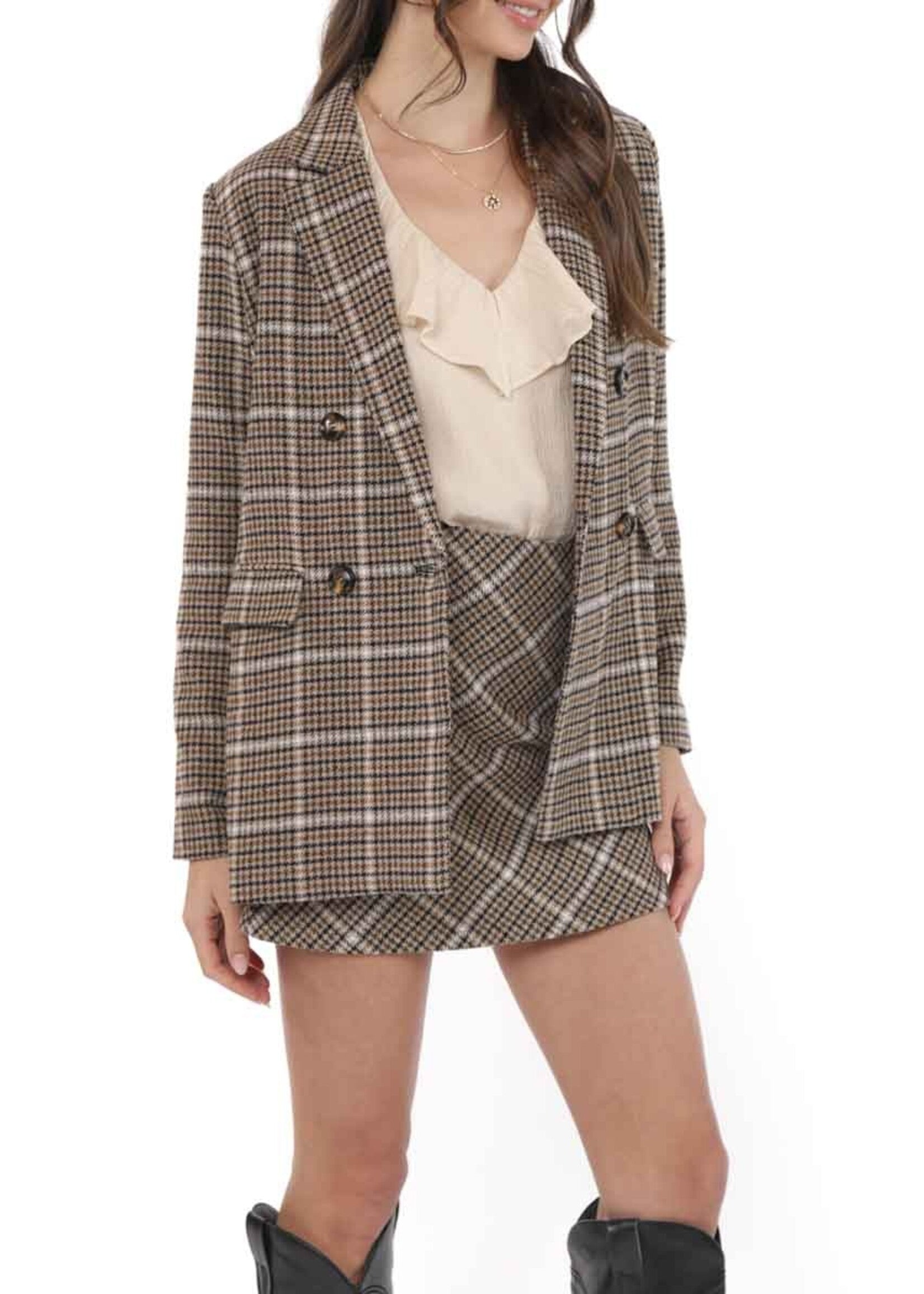 GOSSIP GIRL DOUBLE BREASTED BLAZER