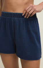 Load image into Gallery viewer, SCOUT JERSEY DENIM SHORT / INDIGO
