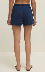Load image into Gallery viewer, SCOUT JERSEY DENIM SHORT / INDIGO
