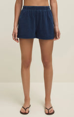 Load image into Gallery viewer, SCOUT JERSEY DENIM SHORT / INDIGO

