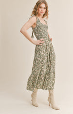Load image into Gallery viewer, SWEET ESCAPE MAXI DRESS / OLIVE
