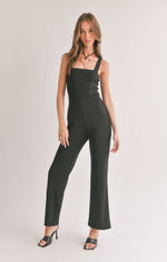 Load image into Gallery viewer, ICON SQUARE NECK JUMPSUIT
