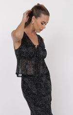 Load image into Gallery viewer, PASSIONATE GATHERED BODICE TANK TOP
