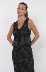 Load image into Gallery viewer, PASSIONATE GATHERED BODICE TANK TOP
