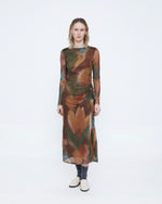 Load image into Gallery viewer, AURA MESH MIDI DRESS
