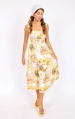 Load image into Gallery viewer, LIMONCELLO MIDI DRESS
