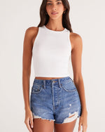 Load image into Gallery viewer, HANNAH CROPPED RIB TANK
