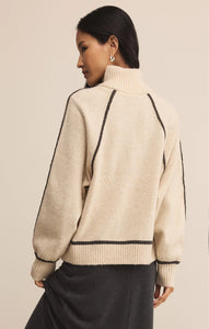 ALPS HALF ZIP SWEATER
