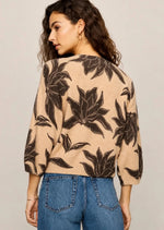 Load image into Gallery viewer, DREAM SLEEVE FLORAL CARDIGAN

