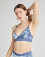 Load image into Gallery viewer, CLASSIC BRALETTE  / BLUE STORM
