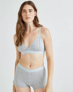 Load image into Gallery viewer, CLASSIC BRALETTE / HEATHER GREY
