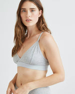 Load image into Gallery viewer, CLASSIC BRALETTE / HEATHER GREY
