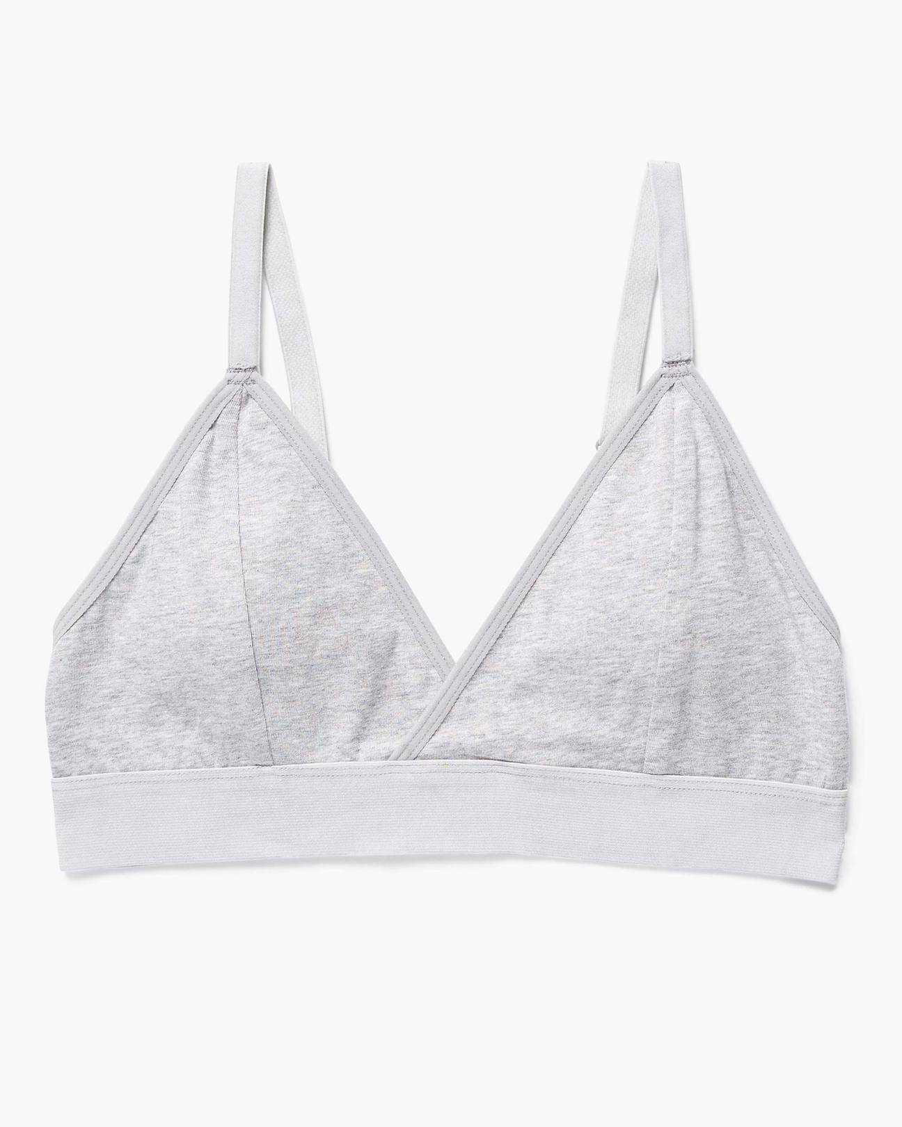 CLASSIC BRALETTE / HEATHER GREY