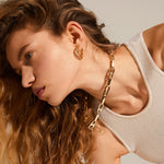Load image into Gallery viewer, LOVE CHAIN NECKLACE / GOLD PLATED
